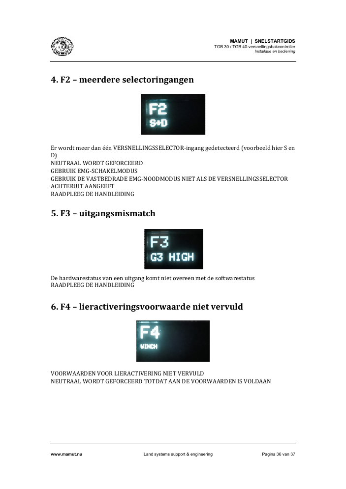 TGB Quick Start Guide page 36