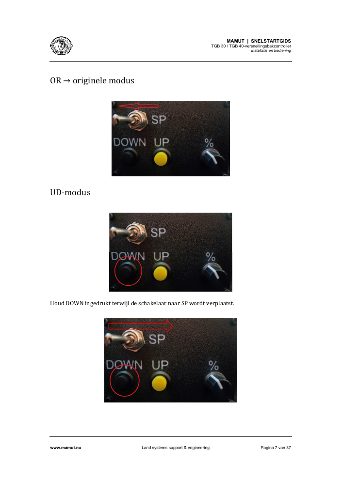 TGB Quick Start Guide page 7