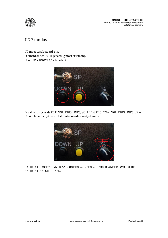 TGB Quick Start Guide page 8
