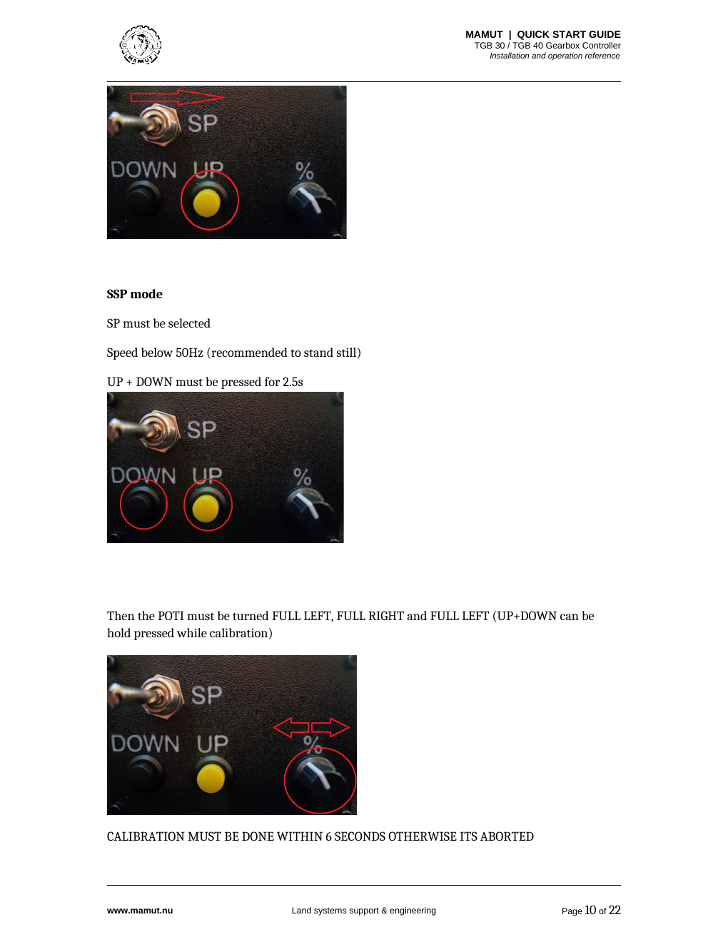 TGB quick start guide page 10