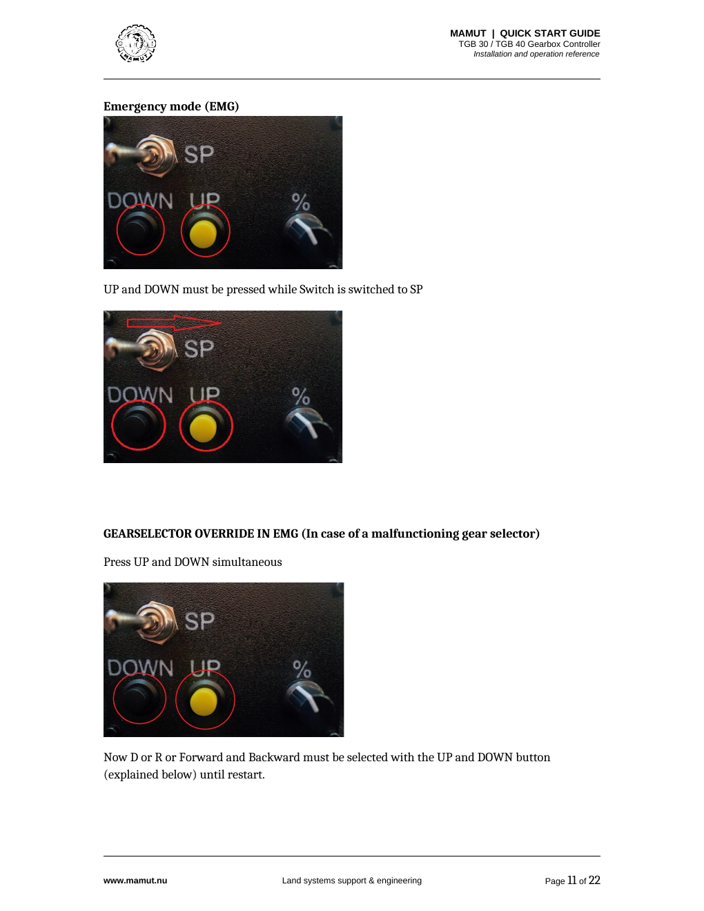 TGB quick start guide page 11
