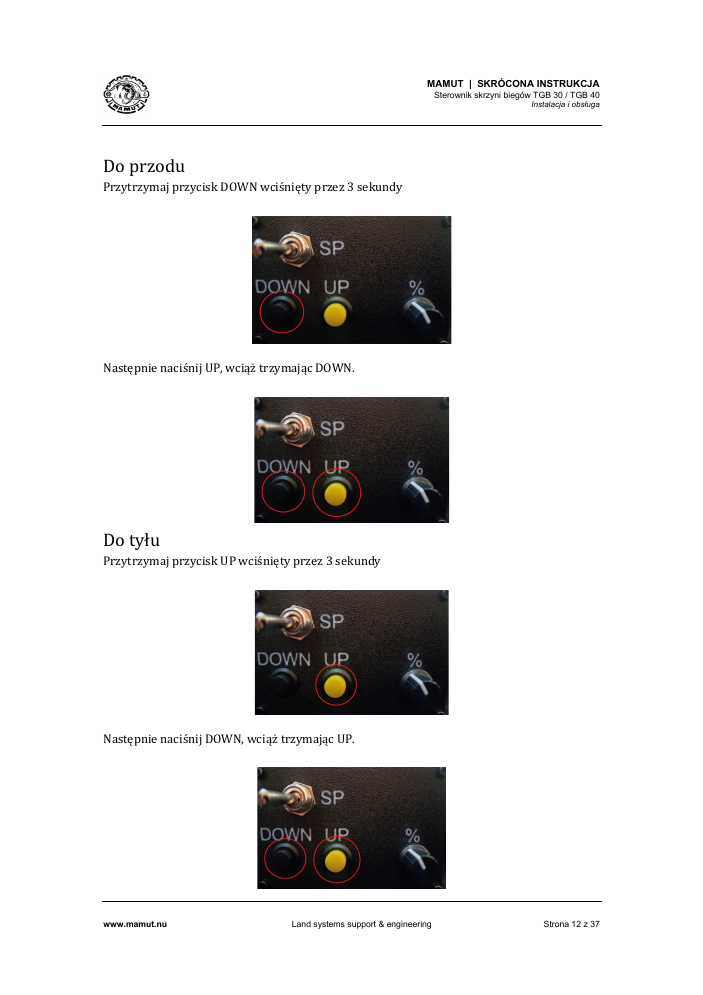 TGB Quick Start Guide page 12