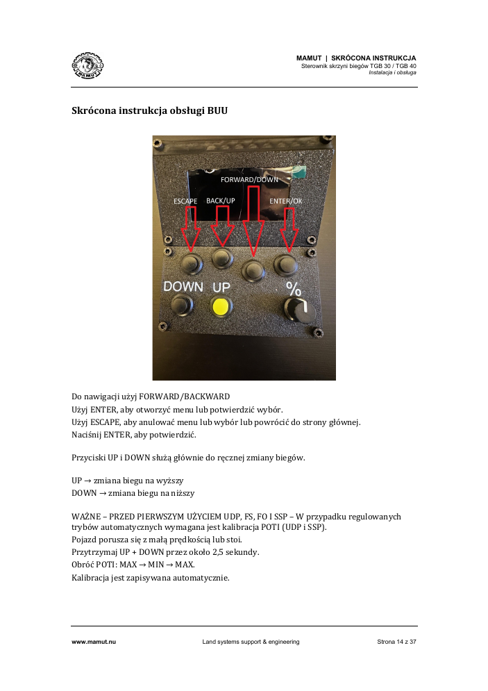 TGB Quick Start Guide page 14