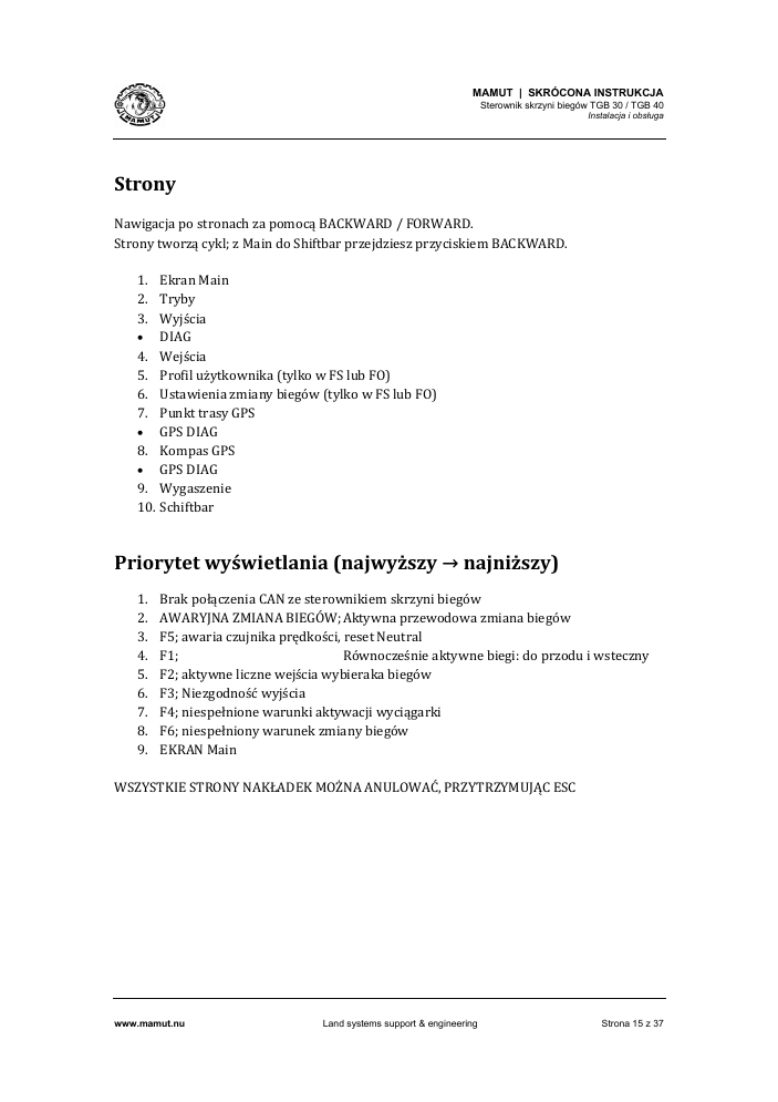 TGB Quick Start Guide page 15