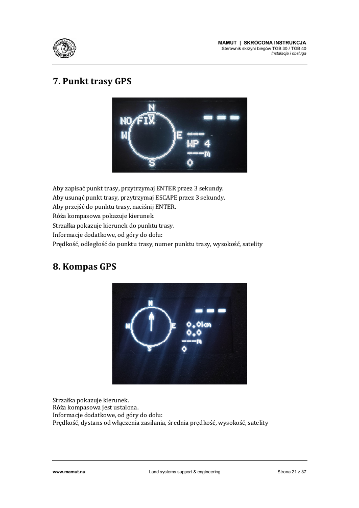 TGB Quick Start Guide page 21