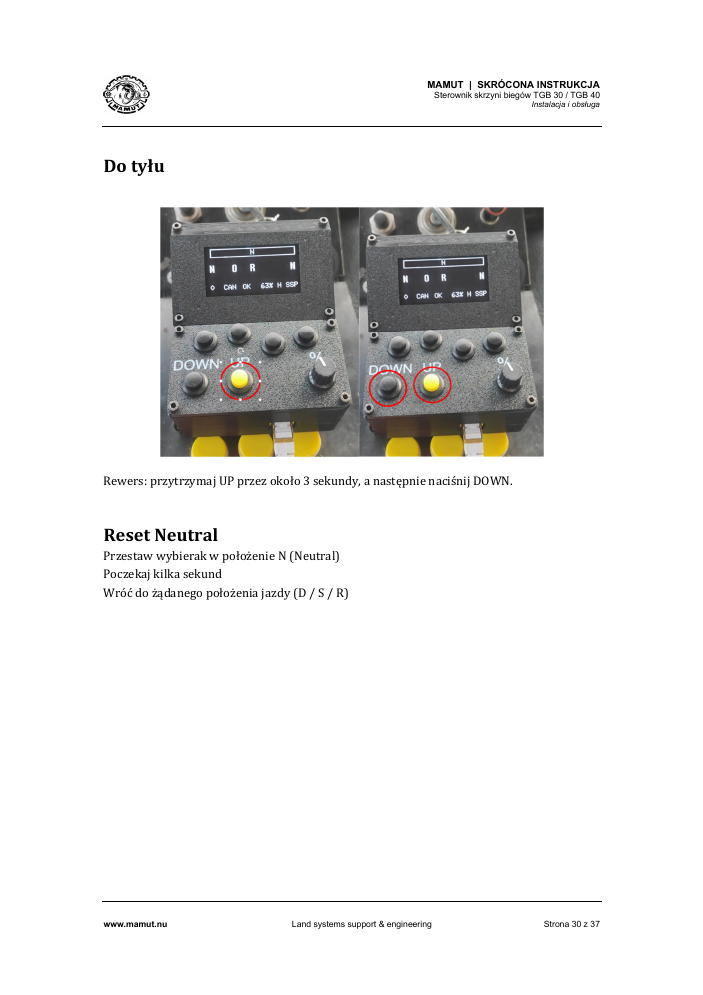 TGB Quick Start Guide page 30