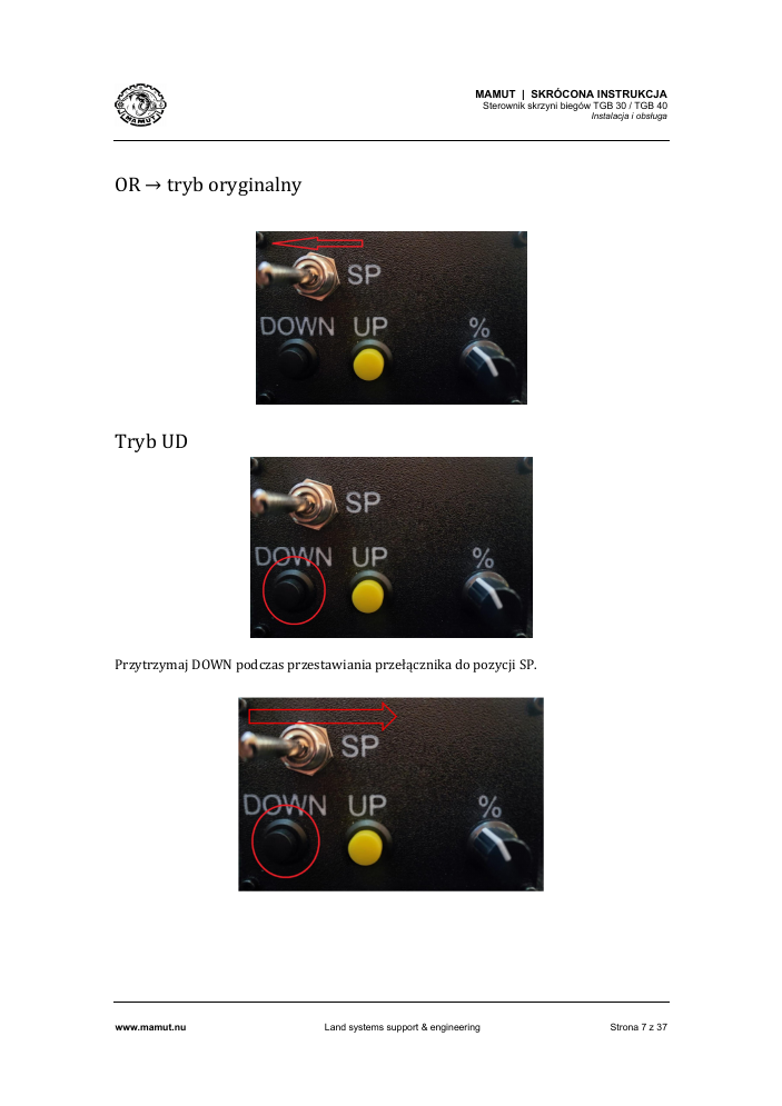 TGB Quick Start Guide page 7