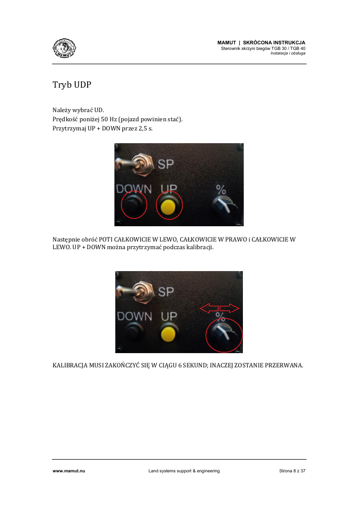 TGB Quick Start Guide page 8