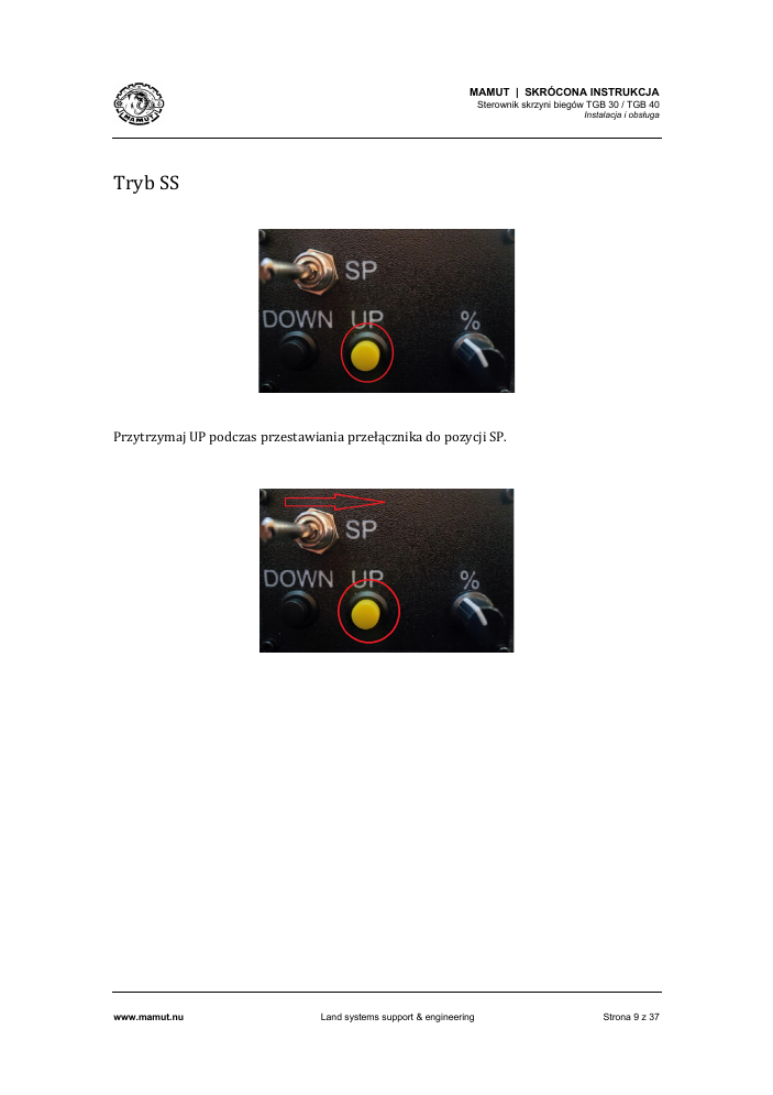TGB Quick Start Guide page 9