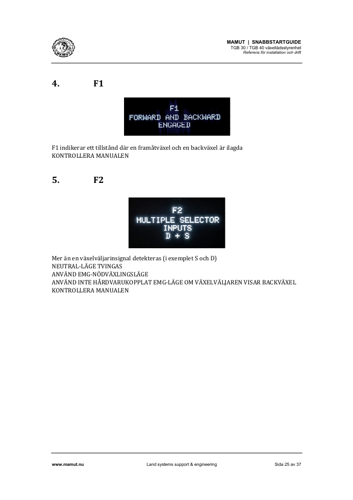 TGB Quick Start Guide page 25