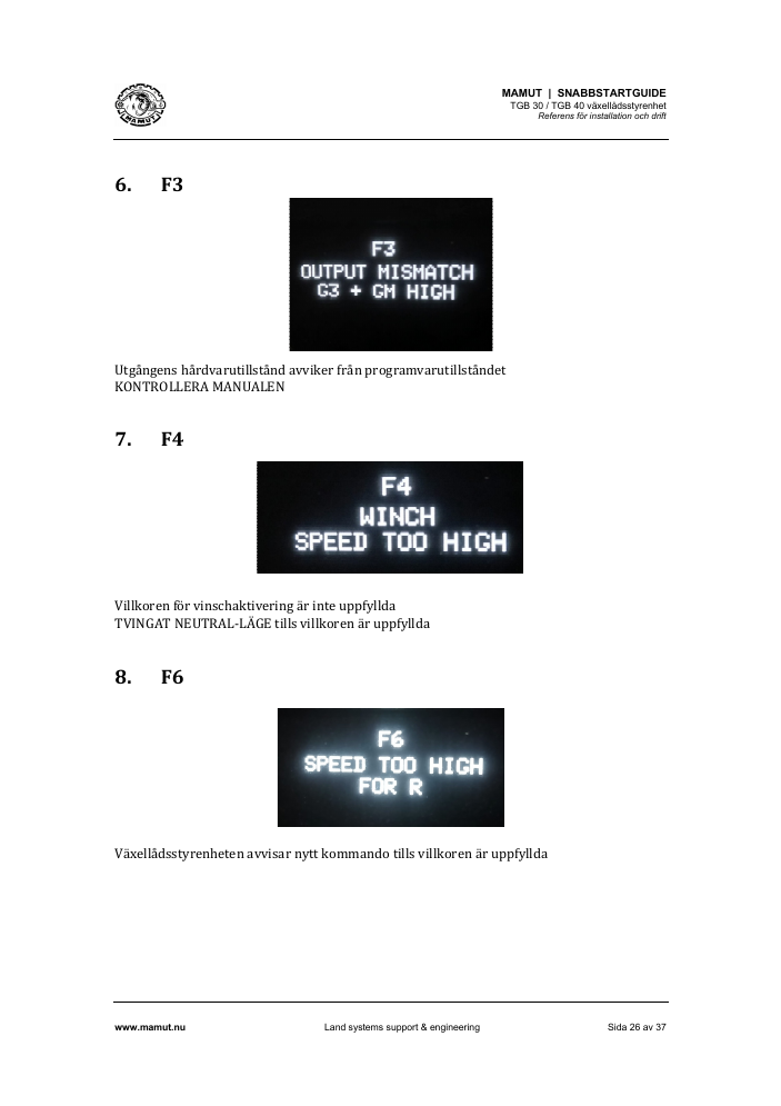 TGB Quick Start Guide page 26