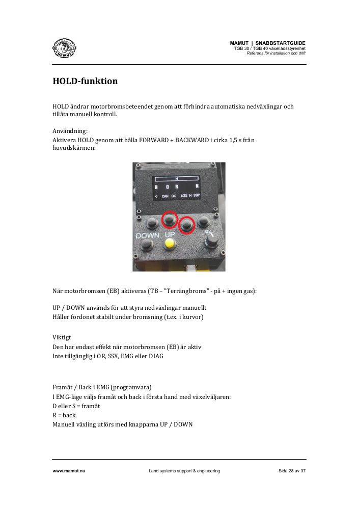 TGB Quick Start Guide page 28
