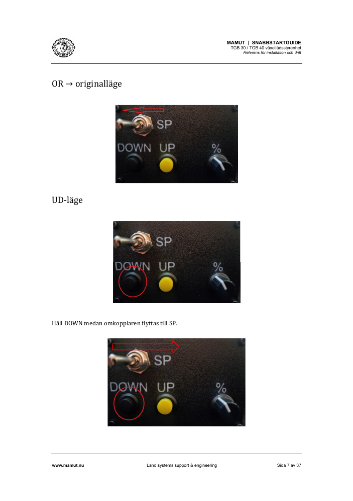TGB Quick Start Guide page 7
