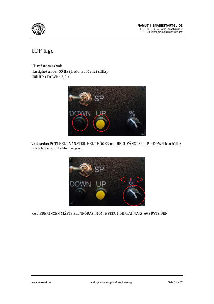 TGB Quick Start Guide page 8